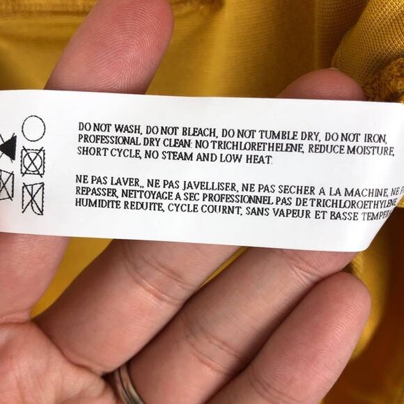 Capulet REVOLVE Mustard Yellow Goldenrod Cara Lace Up Front Lightweight Bodysuit - Picture 9 of 9